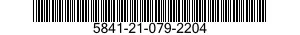 5841-21-079-2204 CLAMP,SYNCHRO 5841210792204 210792204