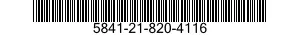 5841-21-820-4116  5841218204116 218204116