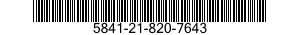 5841-21-820-7643  5841218207643 218207643