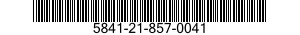 5841-21-857-0041  5841218570041 218570041