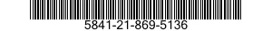 5841-21-869-5136 CHASSIS,ELECTRICAL-ELECTRONIC EQUIPMENT 5841218695136 218695136
