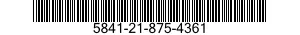 5841-21-875-4361 ISOLATOR,RADIO FREQUENCY REFLECTION 5841218754361 218754361