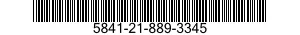 5841-21-889-3345 CABLE ASSEMBLY,PRINTED,FLEXIBLE 5841218893345 218893345