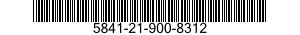 5841-21-900-8312 BRACKET,MULTIPLE ANGLE 5841219008312 219008312