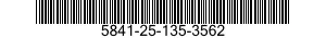 5841-25-135-3562 MOUNTING BASE,ELECTRICAL EQUIPMENT 5841251353562 251353562