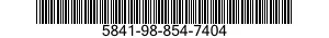 5841-98-854-7404 RADAR SET SUBASSEMB 5841988547404 988547404