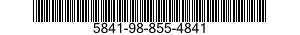 5841-98-855-4841  5841988554841 988554841
