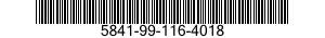 5841-99-116-4018  5841991164018 991164018