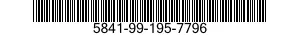 5841-99-195-7796  5841991957796 991957796