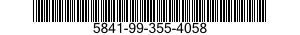 5841-99-355-4058 CONTROL PANEL,RADAR 5841993554058 993554058