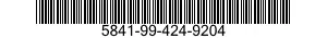 5841-99-424-9204  5841994249204 994249204