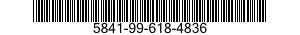 5841-99-618-4836  5841996184836 996184836