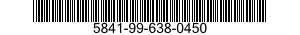 5841-99-638-0450  5841996380450 996380450