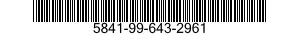 5841-99-643-2961  5841996432961 996432961