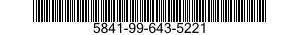 5841-99-643-5221 AMPLIFIER,INTERMEDIATE FREQUENCY 5841996435221 996435221