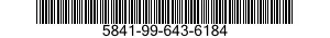 5841-99-643-6184 WAVEGUIDE SWITCH,LA 5841996436184 996436184