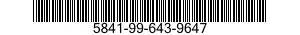 5841-99-643-9647  5841996439647 996439647