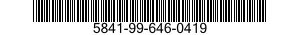 5841-99-646-0419  5841996460419 996460419