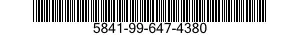 5841-99-647-4380 CASE,MAP STOWAGE 5841996474380 996474380
