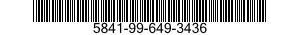 5841-99-649-3436  5841996493436 996493436