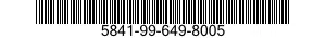 5841-99-649-8005  5841996498005 996498005