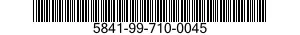 5841-99-710-0045  5841997100045 997100045