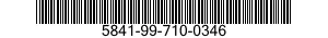 5841-99-710-0346  5841997100346 997100346