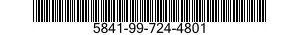 5841-99-724-4801 BACKPLANE ASSEMBLY 5841997244801 997244801