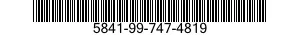5841-99-747-4819  5841997474819 997474819