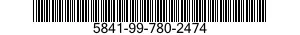 5841-99-780-2474  5841997802474 997802474