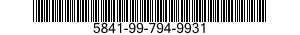 5841-99-794-9931  5841997949931 997949931
