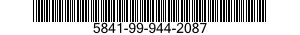 5841-99-944-2087 SPRING,HELICAL,COMPRESSION 5841999442087 999442087
