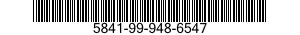 5841-99-948-6547  5841999486547 999486547