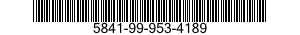 5841-99-953-4189  5841999534189 999534189