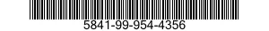 5841-99-954-4356  5841999544356 999544356