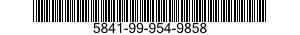 5841-99-954-9858  5841999549858 999549858