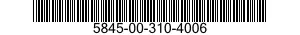 5845-00-310-4006  5845003104006 003104006