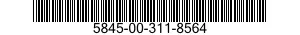 5845-00-311-8564  5845003118564 003118564
