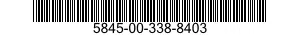 5845-00-338-8403  5845003388403 003388403