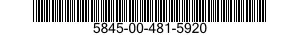 5845-00-481-5920  5845004815920 004815920