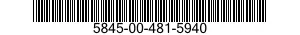 5845-00-481-5940  5845004815940 004815940