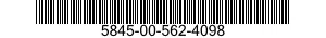 5845-00-562-4098  5845005624098 005624098