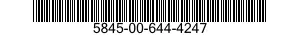 5845-00-644-4247  5845006444247 006444247
