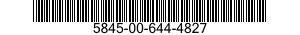 5845-00-644-4827  5845006444827 006444827