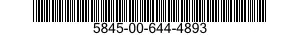 5845-00-644-4893  5845006444893 006444893