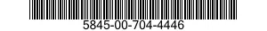 5845-00-704-4446 CAM,PRESSURE ROLL 5845007044446 007044446