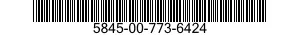 5845-00-773-6424  5845007736424 007736424
