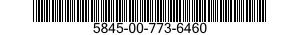 5845-00-773-6460 PLATETERMINAL CONNE 5845007736460 007736460