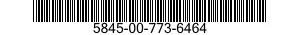5845-00-773-6464 PLATESTATOR 5845007736464 007736464