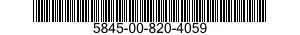 5845-00-820-4059 DETECTING-RANGING SET SUBASSEMBLY,SONAR 5845008204059 008204059